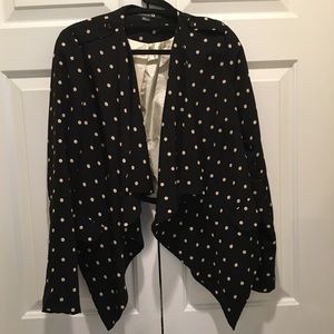 Forever 21 polka dot blazer